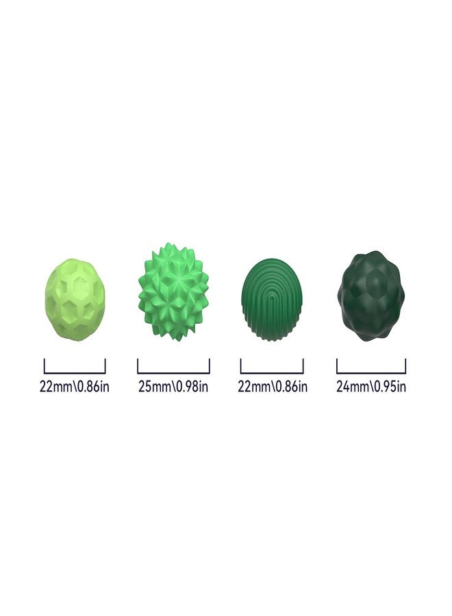 Ahorasky Fidget Toys - 8Pcs Magnetic Attraction Stress Balls with Silicone Shell and Storage Box for Adults - to Calm Restless Hands and Anxious Mind, Silicone Roller Magnet Balls Sensory Adults（Green） - Image 5